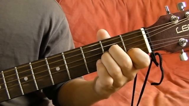 C G Am F Guitar Chord Progression Demonstration смотреть онлайн