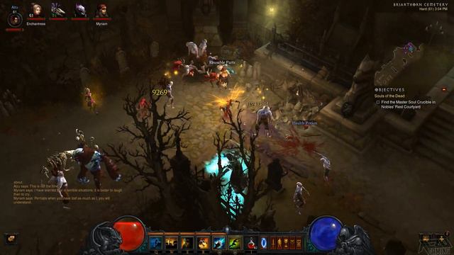 Diablo 3 Reaper of Souls Walkthrough Part 3 Let's Play No Commentary 1080p HD Gameplay Trailer смотреть онлайн