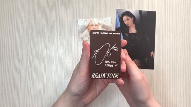 Распаковка альбома TWICE / Unboxing album TWICE READY TO BE смотреть онлайн