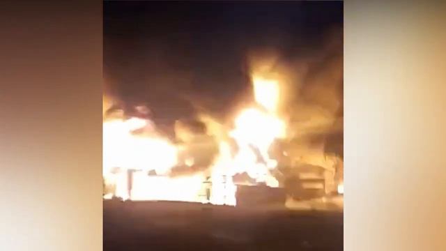 Пожар на подстанции 150 кВ смотреть онлайн