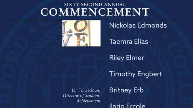 Harford Community College Virtual Commencement 2020 смотреть онлайн