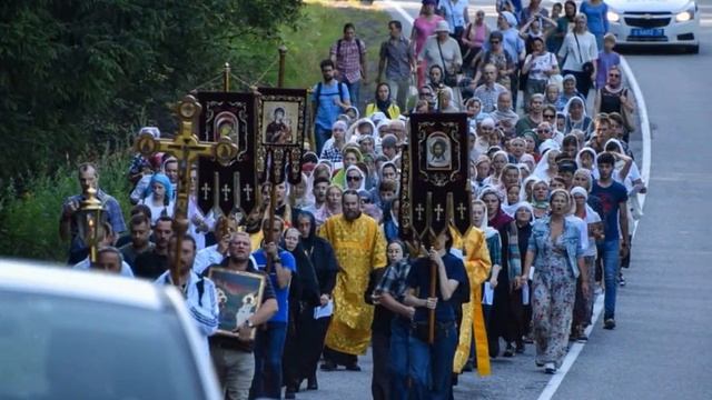 КРЕСТНЫЙ ХОД КОНСТАНТИНО ЕЛЕНИНСКОГО МОНАСТЫРЯ смотреть онлайн