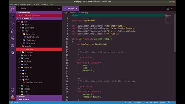 Laravel 8 tutorial - laravel 8 folder structure -Part2 смотреть онлайн