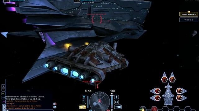 Battlestar Galactica Online Gameplay Halberd Vs Jormung