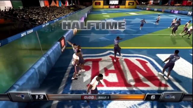 NFL TOUR - SUPER BOWL SIM! - Seahawks vs Patriots w/ Old Rosters, A Short Field, and CHAOS! смотреть онлайн