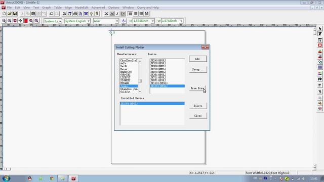 SENFENG CUTTING PLOTTER SOFTWARE ARTCUT 2009 INSTRUCTION смотреть онлайн