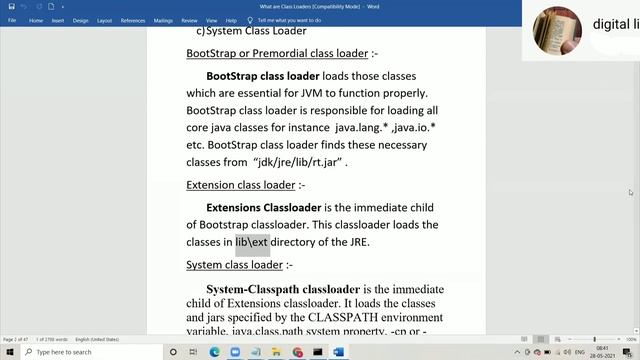 # video 48 # Concept of Programming - class loaders in java смотреть онлайн