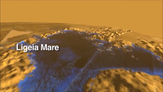 Saturn's moon Titan смотреть онлайн