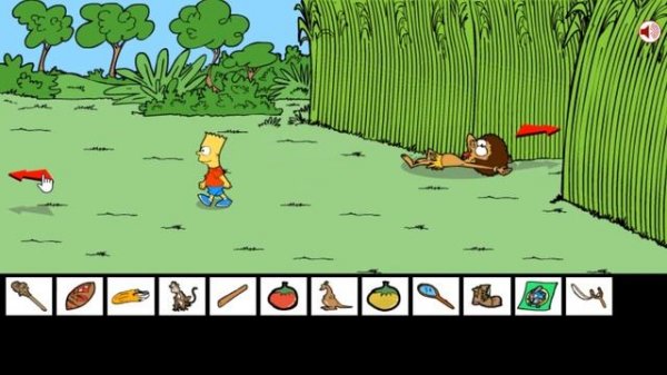 Bart Simpson Island Escape (Inkagames) - Walkthrough