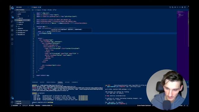 Uploading files to IPFS - how to do it in a react app? смотреть онлайн