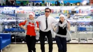 Опа Новый Год - Белый Ветер - Gangnam Style