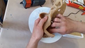 Декорации для аквариума. Псевдоморе.  Коралл в аквариум своими руками. #8 Аквариумный эксперимент.