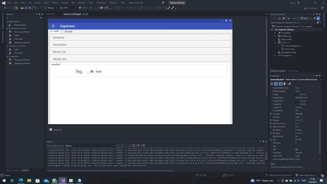 Ep01 [ insert update delete with SQL ] design expenses C# смотреть онлайн