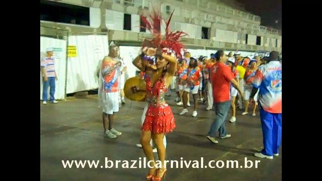 Brazil Carnival Queen Bruna Samba Dancing !! смотреть онлайн