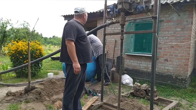 Собираем МГБУ на месте. Хорошая вода 12м. смотреть онлайн