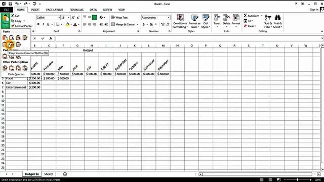 Microsoft Excel Tutorial - How to Create And Edit Worksheet. смотреть онлайн