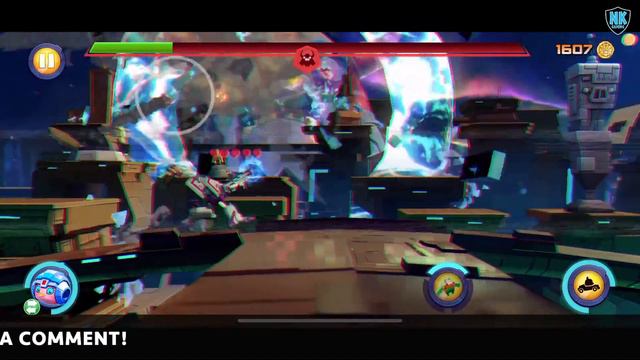 Angry Birds Transformers 2.0 - Slipstream vs. Unicron смотреть онлайн