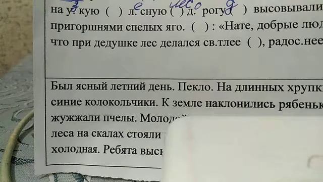 3 класс, русский язык, списывание, подбираем проверочные слова. смотреть онлайн