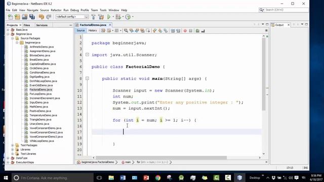 Java Bangla Tutorials 49 : find factorial of a number смотреть онлайн