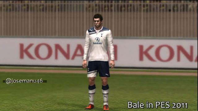 Gareth BALE from PES 2008 to PES 2014 смотреть онлайн