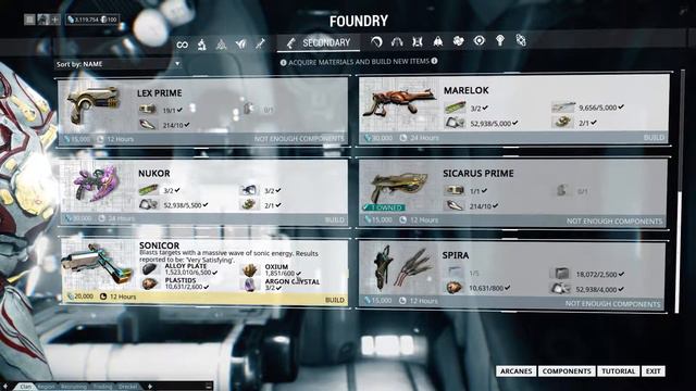 Trisek Warframe Building Sonikor смотреть онлайн