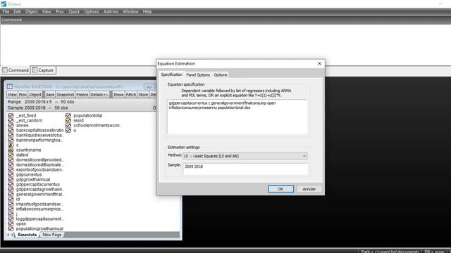Muticolinearity in linear regression using Eviews: Variance Inflation Factor (VIF) смотреть онлайн