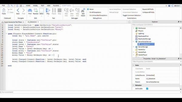 Roblox Scripting Guide: DataStores and Saving Leaderstats