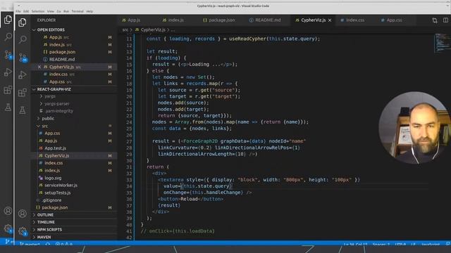 Trying the new use-neo4j React Hooks Live Stream by Michael Hunger смотреть онлайн