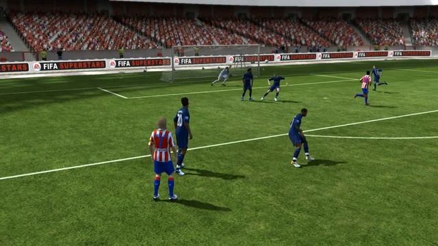 Фантастический гол Forlana в ворота Арсенала смотреть онлайн