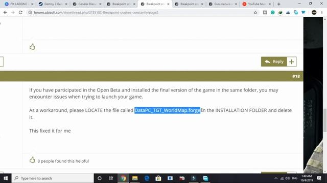 Ghost Recon Breakpoint Crashing FIXED| Crashing On Startup And Game Does Not Launch|100% Working| смотреть онлайн