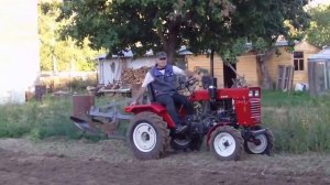 минитрактор синтай xingtai 160 в работе