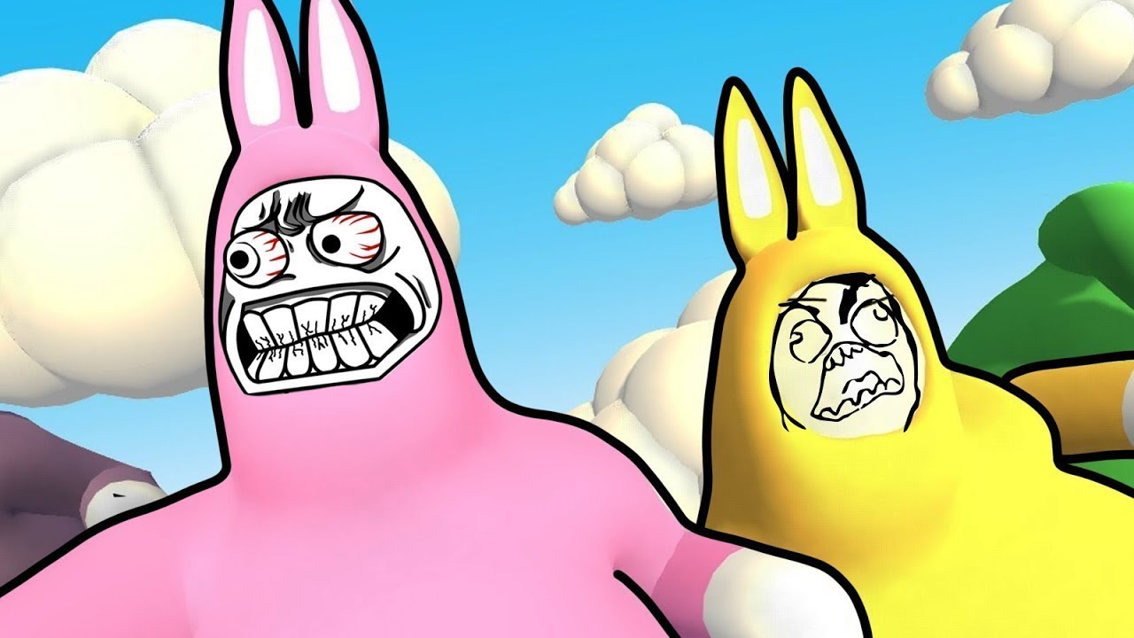 Мы тупые!!!! Super Bunny Man часть №2 смотреть онлайн