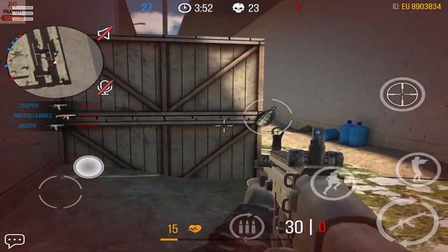 Modern Strike Online - #4 Oasis TDM Map - Android iOS Gameplay | Online Game Like PUBG смотреть онлайн