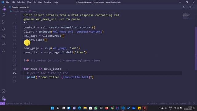 Python Projects - Google News Scraper Python | Scrape News from google python | Python web scraper смотреть онлайн