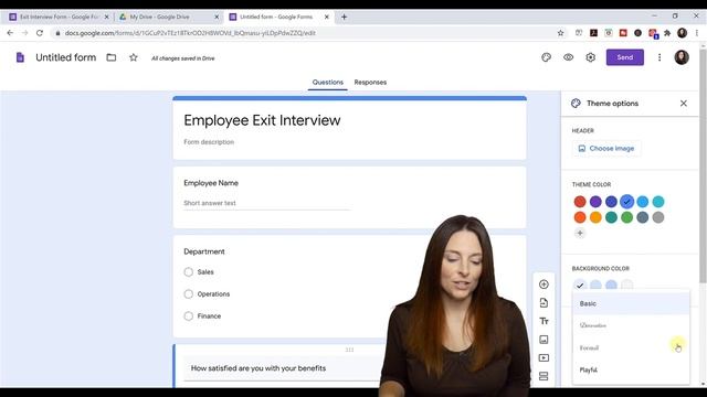 How To Create A Fillable Form In Google Forms - Post Form on A Website & Export Responses to Excel смотреть онлайн