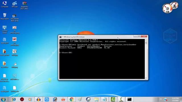 How to check Motherboard Model Version with cmd in windows 7, 8.1, 10 смотреть онлайн
