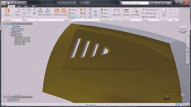 Easy Surfacing Workflow with Autodesk Product Design Suite смотреть онлайн