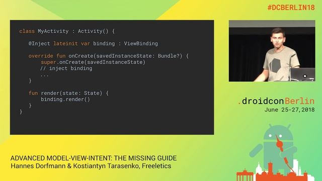 401 Dorfmann Tarasenko Advanced Model View Intent The Missing Guide DAY1 смотреть онлайн