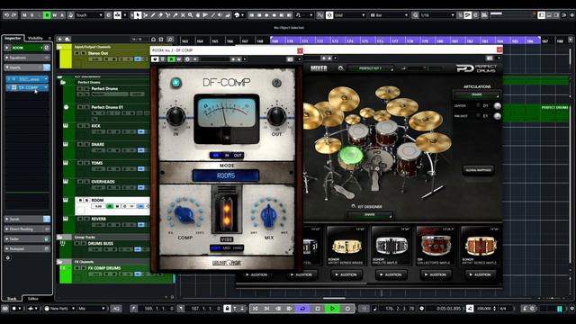 Perfect Drums Mix Tutorial by Core Studio - Free Template Download смотреть онлайн
