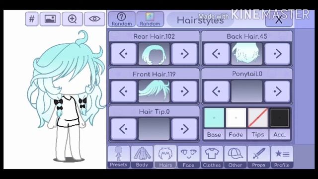 10 идей для причёсок (гача лайф) смотреть онлайн