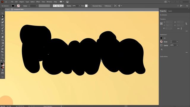 Custom 3D font design | Adobe Illustrator Tutorial смотреть онлайн