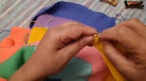 Плед 20 петель// как вязать