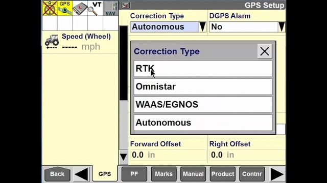 AFS Pro 700: GPS Setup смотреть онлайн