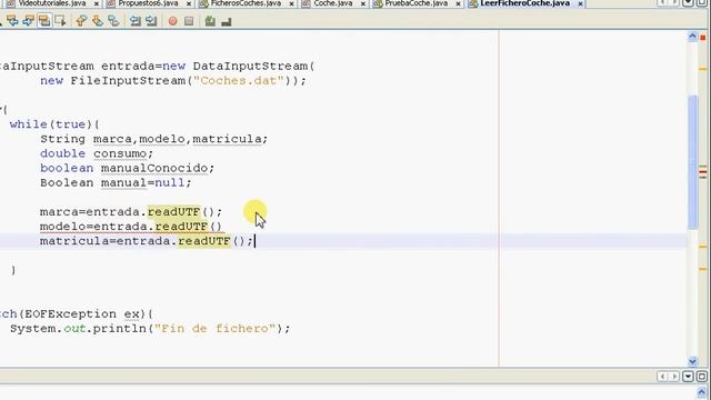 Ficheros en Java Segunda Parte: Ficheros de Datos y ficheros de objetos смотреть онлайн