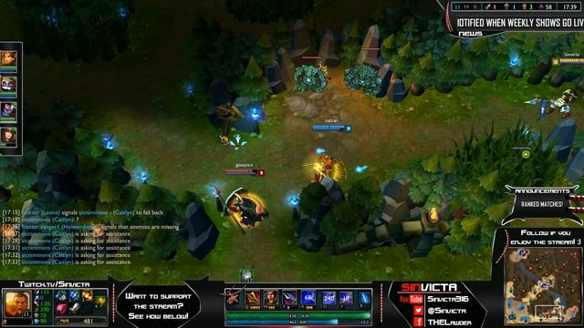 RANKED SOLO QUEUE #18 - League Of Legends S4 HD смотреть онлайн