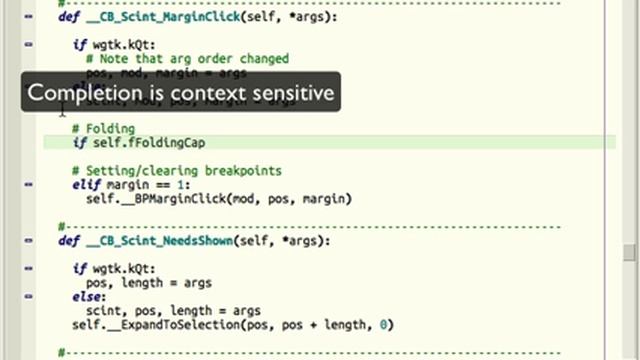 Auto-completion in Wing IDE 5 смотреть онлайн
