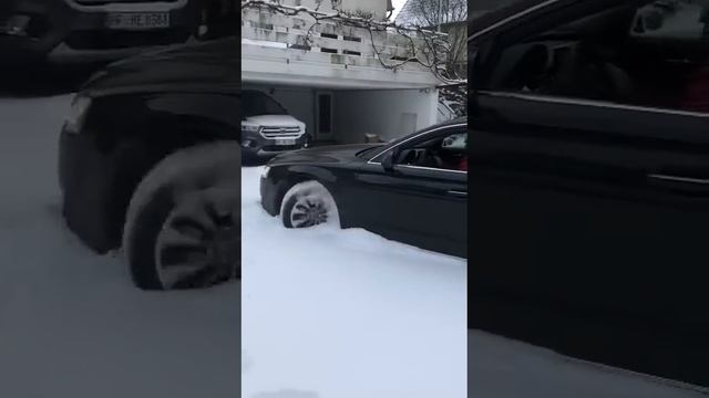 Audi A8 Quattro In Snow 2021 Germany Deutschland