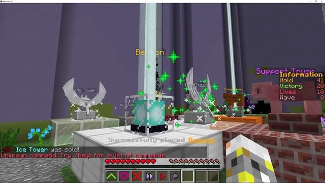 Minecraft: MIRAGE TOWER DEFENSE MOD/MAP