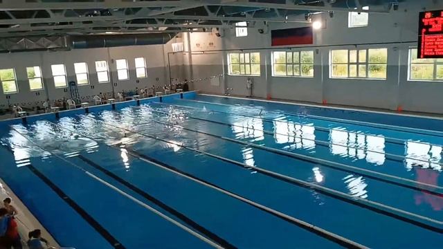 30.09.2017 Детские спортивные соревнования по плаванию г. Яхрома 39 заплыв. смотреть онлайн