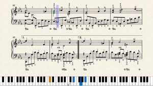 Themes From Rach2 - Rachmaninoff Piano Concerto No 2 - Piano Solo Sheets